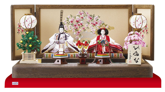 京十番焼桐平台親王飾りNo1011 | 雛人形、おひなさまのことなら－小木人形、人形のまち岩槻－
