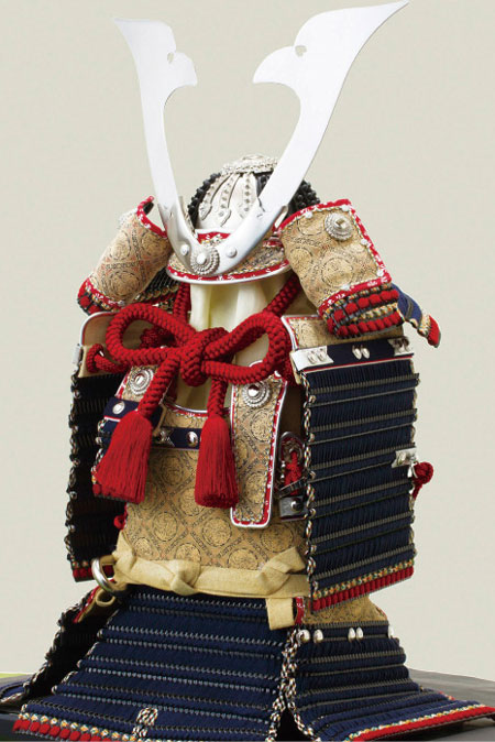 五月人形　広島　厳島神社所蔵 　国宝模写 糸威大鎧 鎧飾り