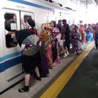 さいたま　トリエンナーレ２０１６　岩槻駅構内