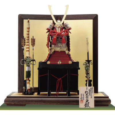 五月人形・春日大社所蔵 国宝模写紅糸威 　梅飾りの大鎧　３２１Ｌ
