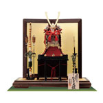 五月人形・春日大社所蔵 国宝模写紅糸威 　梅飾りの大鎧　３２１Ｌ