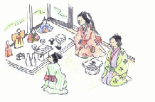 日本歳時記　ひな祭り