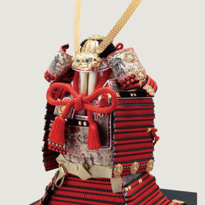 五月人形・春日大社所蔵 国宝模写紅糸威 　梅飾りの大鎧　３２１Ｌ　鎧の本体