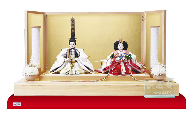 雛人形・京十二番親王　檜平台飾り　ＮＯ１３０７