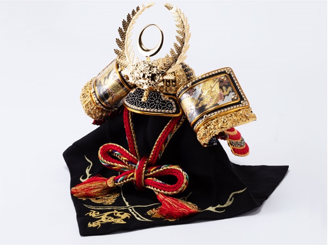 五月人形・コンパクト兜収納飾り No509 兜本体