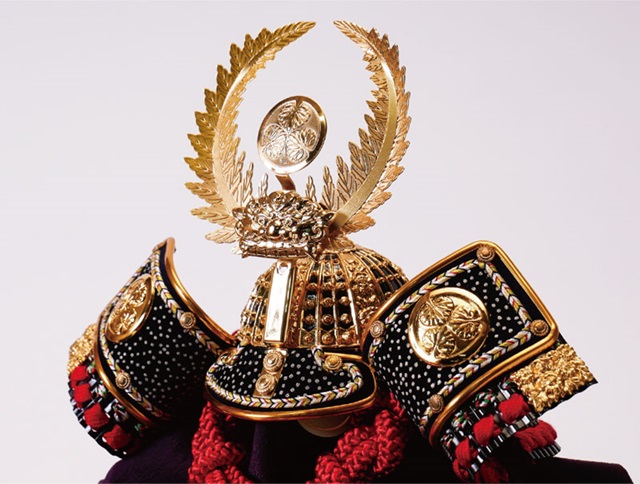 五月人形・ミニ兜収納飾り No519 兜本体