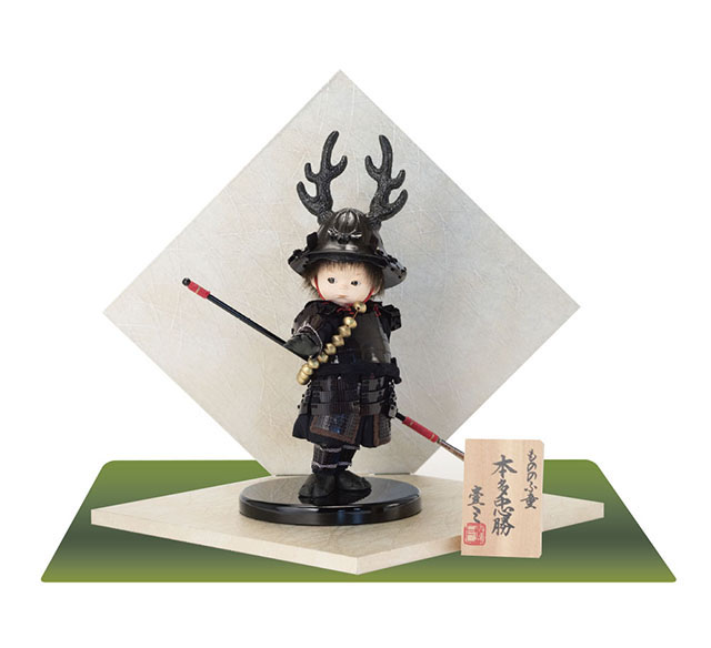 五月人形・戦国武将・本多忠勝 剣舞　Ｎｏ３９７７