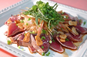 五月人形・端午の節句　鰹料理