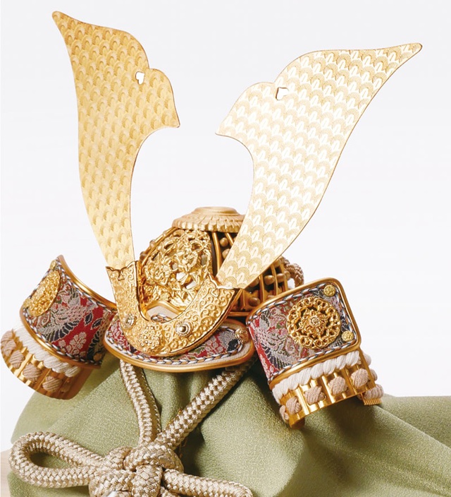 五月人形・天賦之兜 大地セット 鈴甲子 雄山作 No3995A 兜本体