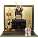 五月人形・重要文化財模写　御岳神社所蔵　紫裾濃威大鎧模写　鎧飾りＮｏ３２１-Ｇ