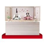 京十一番親王白木桐収納飾りＮｏ１０２２Ｂセット