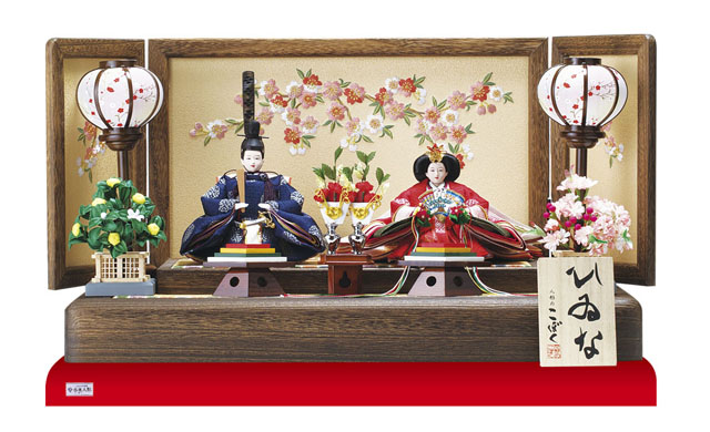 雛人形 京小十番焼桐平台親王飾りＮｏ１００９Ｂ－小木人形 人形のまち 
