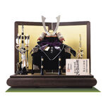 五月人形・東京　御岳神社所蔵　重要文化財　紫裾濃威大鎧模写　兜飾りＮｏ３１１-Ｇ