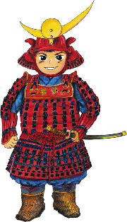 五月人形・上杉謙信公　イラスト