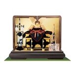 五月人形・青森　櫛引八幡宮所蔵　国宝模写 菊一文字金物赤糸威大鎧　兜飾り　Ｎｏ３１１-Ｂ