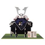 五月人形・広島　厳島神社所蔵 　国宝模写 紺糸威兜 単品 No４１１Ｆ