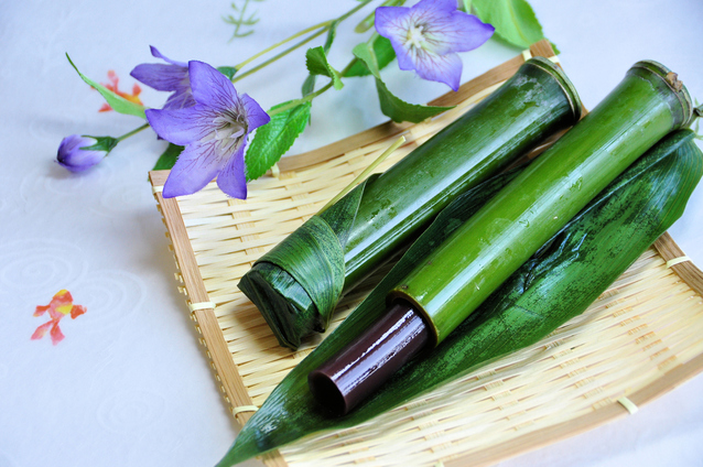 水羊羹　夏菓子　竹の露