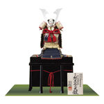 五月人形・広島　厳島神社所蔵 　国宝模写 紺糸威之大鎧 鎧単品 Ｎｏ３３１Ｆ