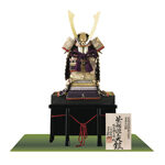五月人形・東京　御岳神社所蔵　重要文化財　紫裾濃威大鎧模写　鎧単品 Ｎｏ３３１Ｇ