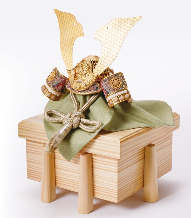 天賦之兜 大地セット 鈴甲子 雄山作 No3995A 兜本体全体