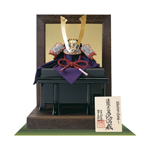 五月人形・聖徳太子の兜 五分之一　No312H