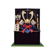 五月人形・コンパクト兜収納飾り　Ｎｏ５１１Ｂ