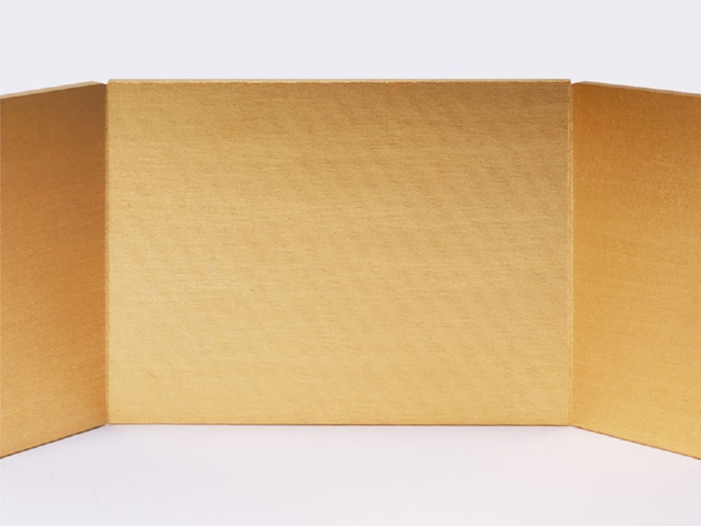 雛人形・木目込人形 真多呂作　親王収納飾り 正絹 煌珠雛 ２５Ｃ　Ｎｏ２７７１　金まの屏風