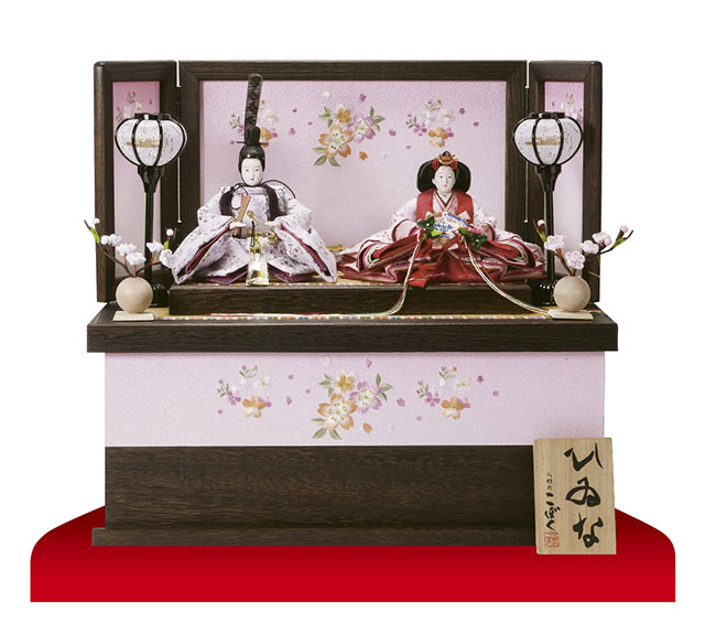雛人形・京十一番親王焼桐収納飾りＮｏ１０２０Ａセット