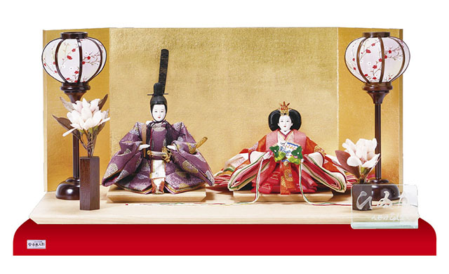 雛人形・京十一番親王　平台飾り　ＮＯ１２０９ Ｂ