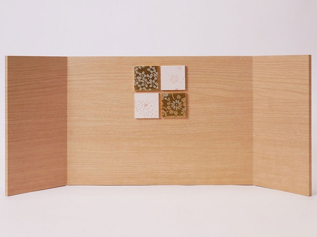 雛人形・京十一番親王 平台飾り NO1209 A ひな屏風